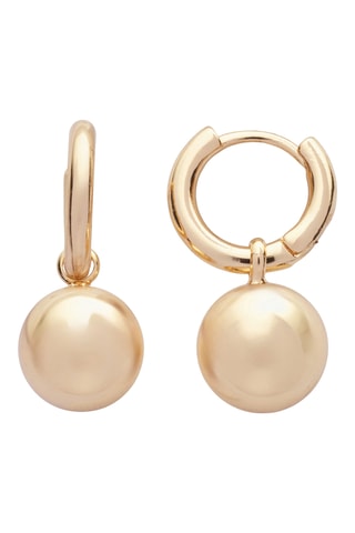 Argolas - Banhado a ouro amarelo