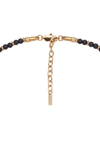 Colar - Banhado a ouro amarelo e ónix