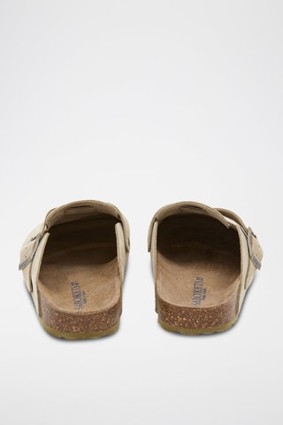 Nubuck Muiltjes - Kaki