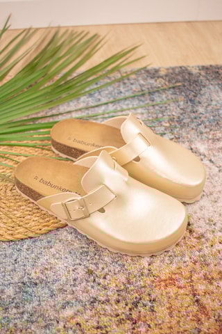 Clogs Goudkleurig