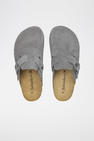 Nubuck Muiltjes 
Grijs