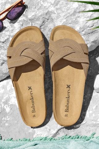 Leren Muiltjes - 
Bruin