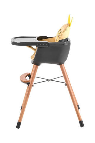 Chaise haute en bois Girafe - Dès 6 mois - Jusqu'à 30 Kg