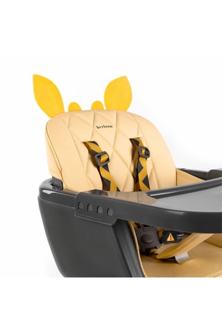 Chaise haute en bois Girafe - Dès 6 mois - Jusqu'à 30 Kg