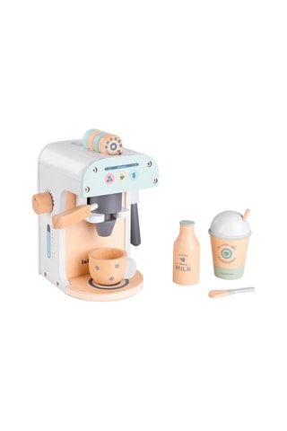 Set machine à café en hêtre - Dès 3 ans