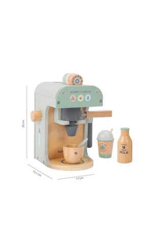 Set machine à café en hêtre - Dès 3 ans