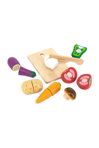 Légumes en bois à découper 9 pièces - Dès 3 ans