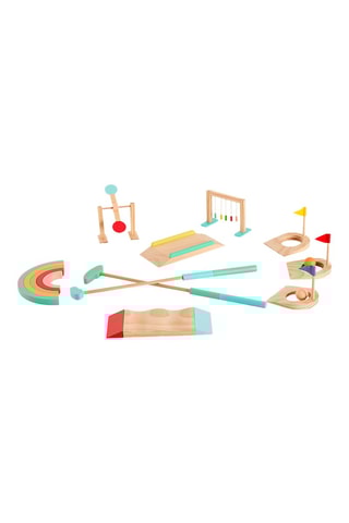 Set de minigolf en bois - Dès 3 ans