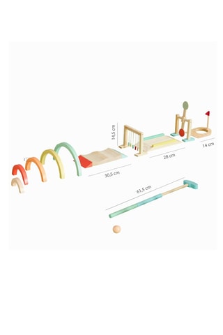 Set de minigolf en bois - Dès 3 ans