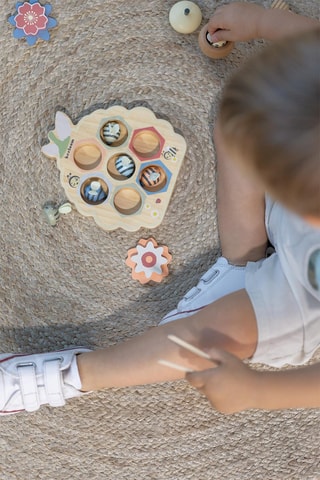 Jeu de société des Abeilles en bois - Dès 3 ans