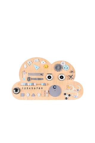 Tableau d'activité nuage en bois - Dès 18 mois