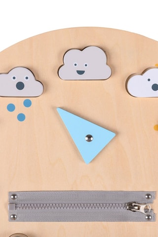 Tableau d'activité nuage en bois - Dès 18 mois