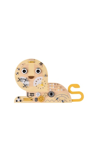 Tableau d'activité Lion en bois - Dès 18 mois