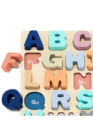 Puzzle alphabet en bois 26 pièces - Dès 18 mois