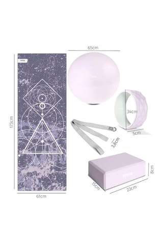 Pack ioga Kitwell-500 Lilás