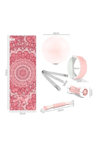 Pack ioga Kitwell-600 Rosa