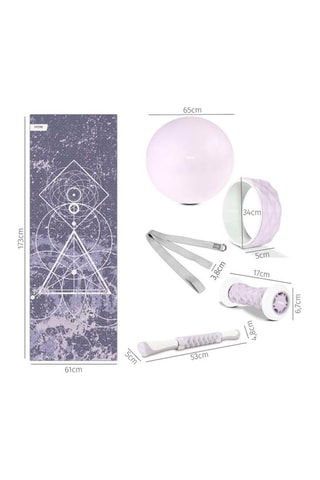 Pack ioga Kitwell-600 Lilás