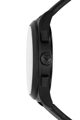 Coffret montre à quartz en cuir et bracelet en cuir