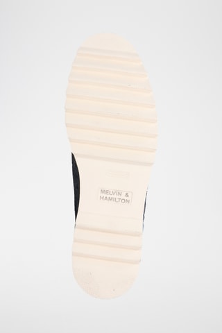 Leren Sneakers Hadrian 4 - Marineblauw