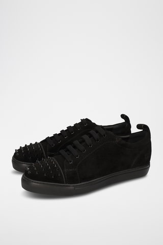 Nubuck Sneakers Harvey- Zwart