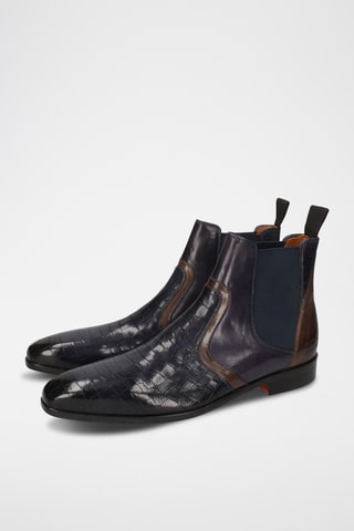 Leren Chelsea enkellaarzen Lewis 26 - Zwart