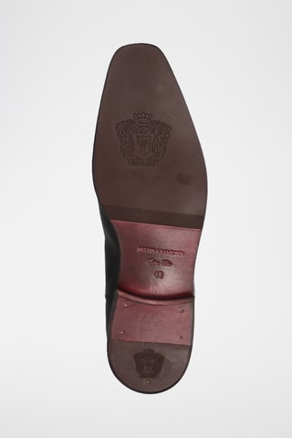 Leren Chelsea enkellaarzen Elyas- Zwart