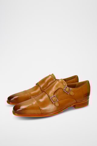 Splitleren Derby's met gesp Lance- Oranje