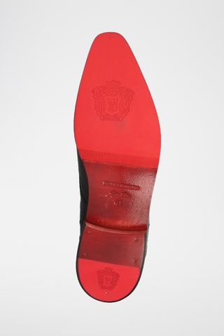 Leren Derby's Elvis 63 - Zwart