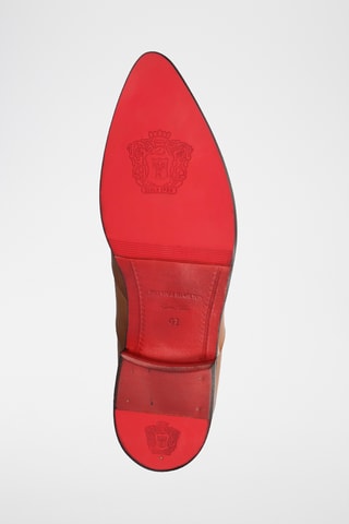 Leren Brogues Toni- Bruin en Camel