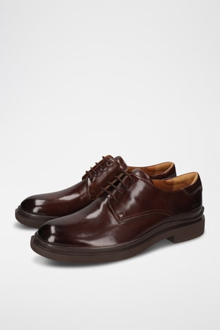 Leren Derby's Ron 6 Bruin