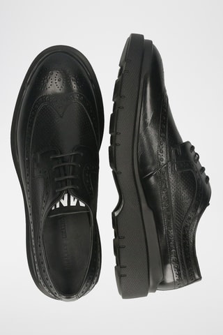 Derby's van leer Denison- Zwart