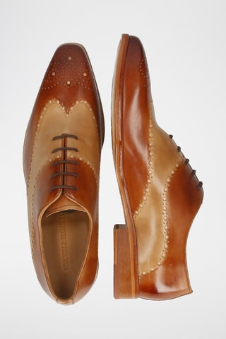 Leren Brogues Lance- Bruin