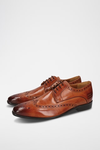 Leren Derby's Lewis - Bruin