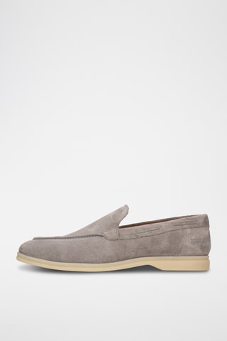 Nubuck Mocassins Jace 1 Lichtgrijs