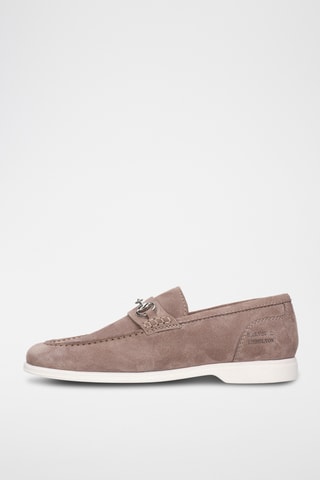 Nubuck Mocassins Earl 28 Paars