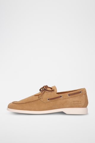 Nubuck bootschoenen Earl- Lichtbruin