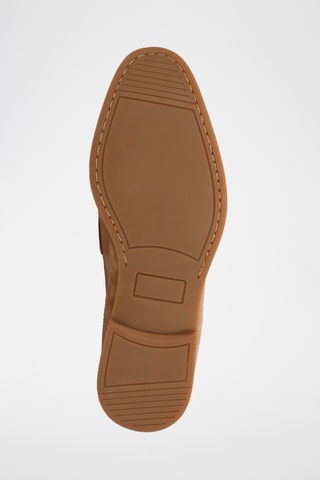 Mocassins van nubuck Corentin Camel