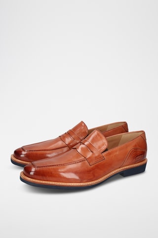 Leren mocassins Dino 1- Bruin