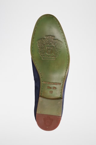 Mocassins van nubuck Alonzo 1 Marineblauw