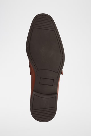Leren mocassins Dawson1- Bruin