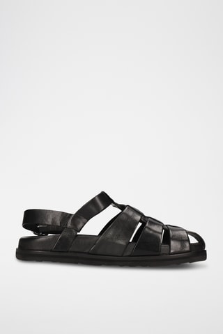 Sandalen van splitleer Robert 40- Zwart