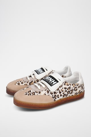 Leren Sneakers Milani- Beige