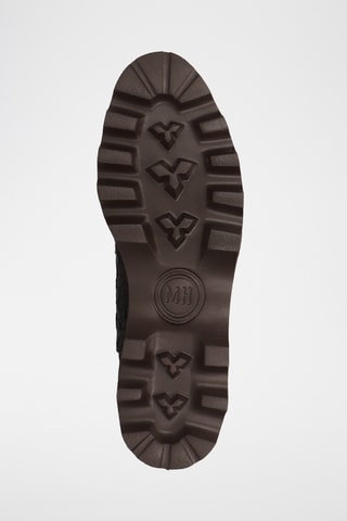 Leren Chelsea Enkellaarzen Sybill- Donkerbruin