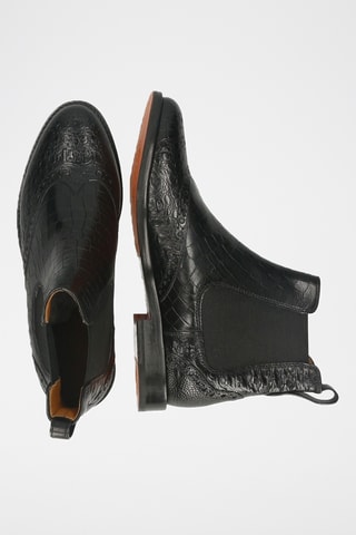 Leren Chelsea enkellaarzen Selina 29- Zwart