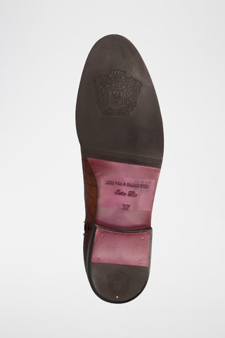 Leren Chelsea Enkellaarzen Susan 10- Bruin