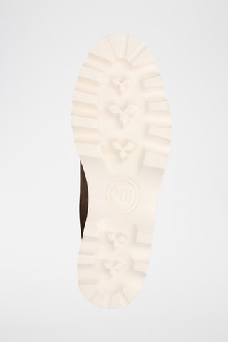 Nubuck enkellaarzen Eliana- Bruin