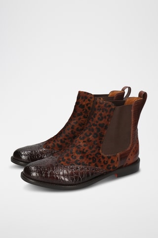 Nappaleren Chelsea enkellaarzen Selina- Bruin