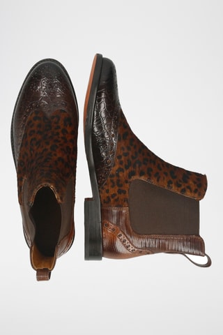 Nappaleren Chelsea enkellaarzen Selina- Bruin