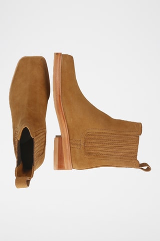 Nubuck Enkellaarzen Eliana - Donkerbruin