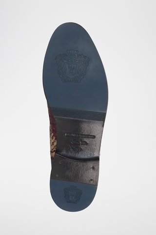 Leren Chelsea enkellaarzen Selina- Bordeauxrood